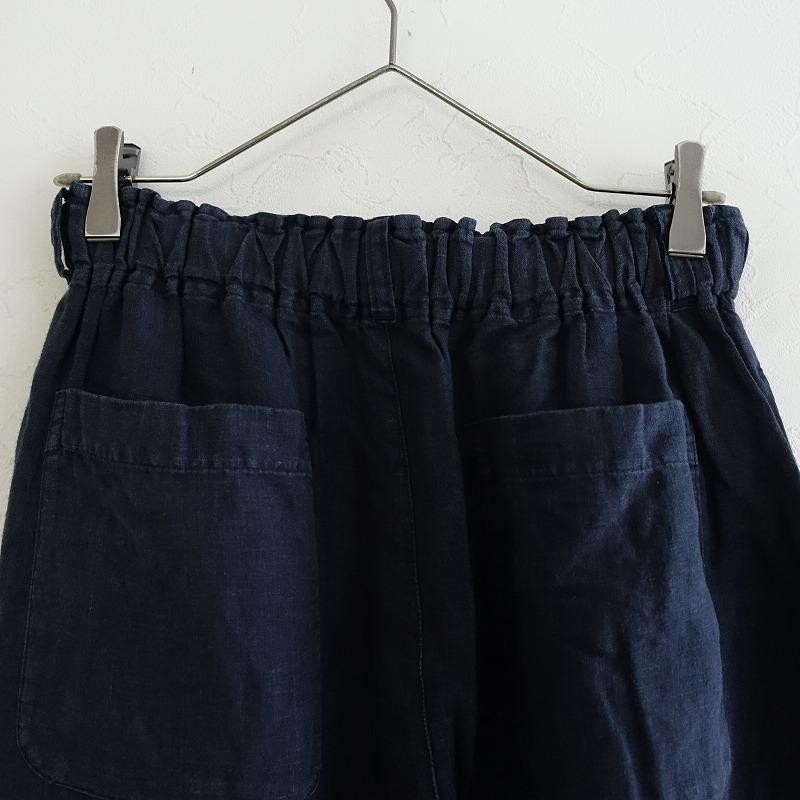 ネストローブ nest Robe *リネンワイドイージーストレートパンツ*F麻布  