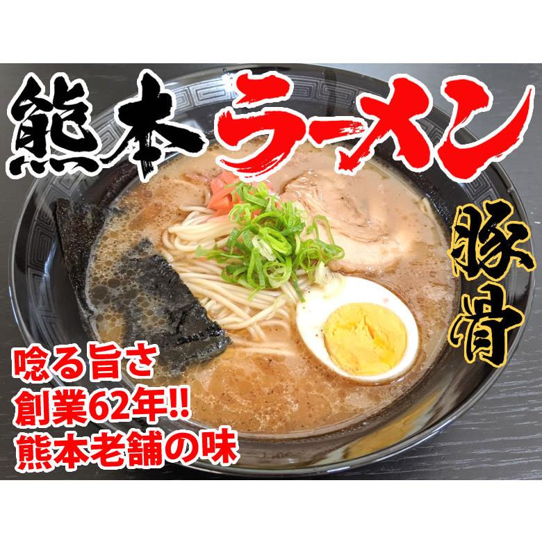 ラーメン 宮本の熊本ラーメン 送料無料 2食 生麺 豚骨ラーメン お取り寄せ 九州ラーメン ご当地ラーメン