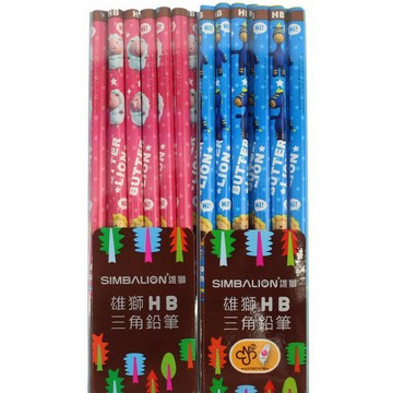 奶油獅好朋友鉛筆 NO.169HB 雪花豬 三角塗頭鉛筆/一小盒12支入(定60) 粉紅版~台灣廠製【APP滿額下單10%點數(單一帳號最高1000點)】9/30止