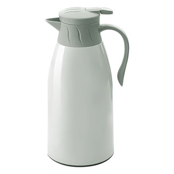 AHOYE 密封防漏真空保溫壺/咖啡壺/熱水壺  1個  1.6L  白色