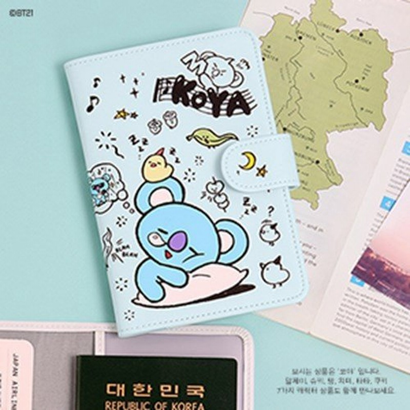 Bt21公式グッズ バンタン Bts ラクガキっぽいイラスト満載 ミニジャーニー パスポートケース 防弾少年団 韓国文房具 韓国雑貨 通販 Lineポイント最大0 5 Get Lineショッピング