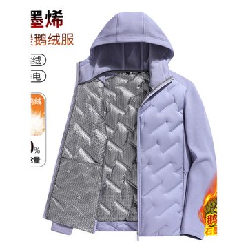 外貿尾單男女薄款羽絨服外套休閑鵝絨輕薄秋冬季保暖連帽城市戶外