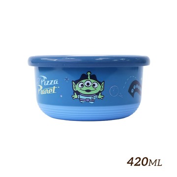 【HOUSUXI】迪士尼玩具總動員系列-三眼怪-不鏽鋼雙層隔熱碗420ml(A04)【5周年慶↘三件75折】