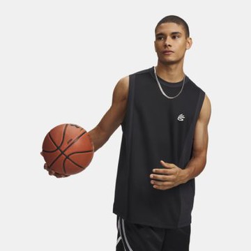 【UNDER ARMOUR】UA 男 Curry Training Nov 籃球背心_6011093-001