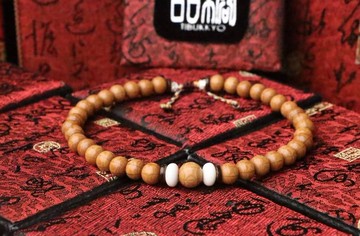 Tibukkyo 德榕藏品 老料滿花 六道木 降龍木 8mm 圓珠 36顆 設計