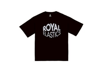 【Royal Elastics】寬版圓領 Logo Tee 黑色 R31132-998