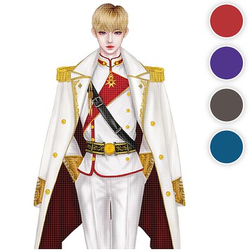 Wade (4色) 19 (honne market) 人物貼紙 浣熊男孩貼紙