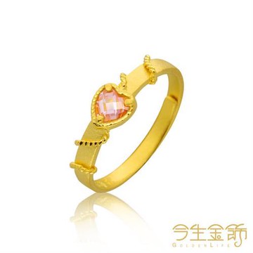 【今生金飾】愛戀尾戒(時尚黃金戒指)