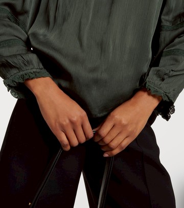 Velvet Koren lace-trimmed blouse