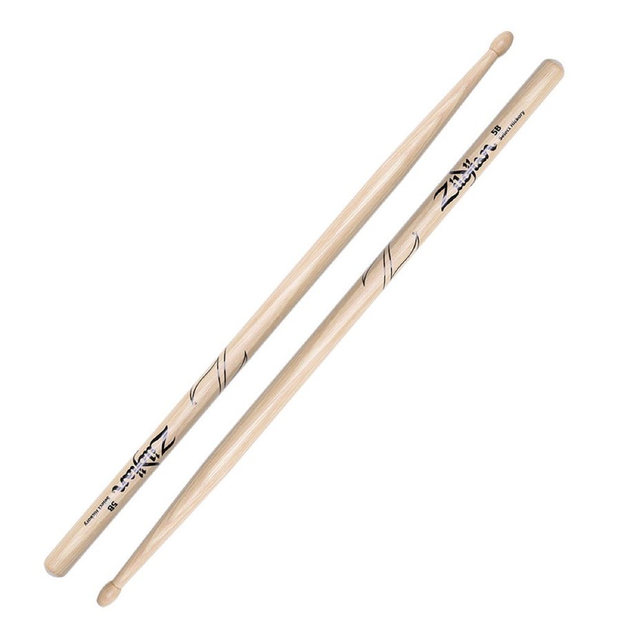 ZILDJIAN Hickory Series 5B WOOD NATURAL DRUMSTICK ドラムスティック LAZLZ5B