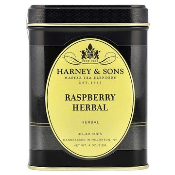 Harney & Sons, 草本茶，樹莓草本，無咖啡萃取，4 盎司（112 克）
