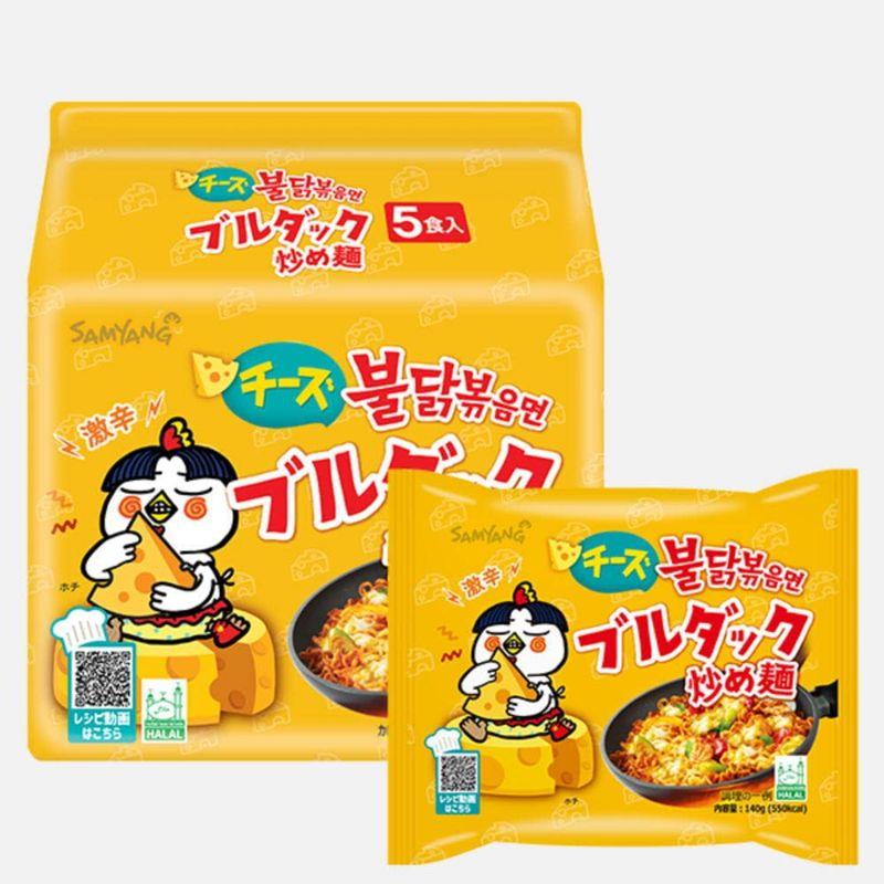 Cheese ブルダック炒め麺 ×5袋 チーズブルダック炒め麺 並行輸入品