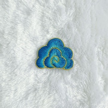 🔥桃園出貨-翠雲 鳳冠diy繡片 刺繡 配件材料 祥雲 十二龍九鳳 國風手工 創意