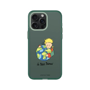 iPhone 15 Pro Max Clear 憂墨綠 - Le Petit Prince 小王子 - 小王子與地球