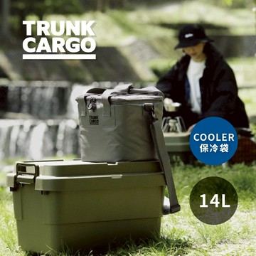 日本 RISU｜CARGO COOLER 保冷袋 灰色 14L