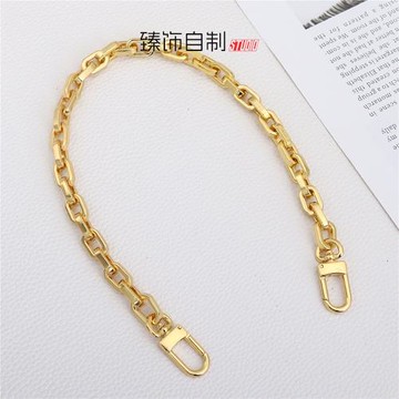 金色質感金屬包鏈 女士大包小包斜挎背包帶替換鏈條配件腋下鏈