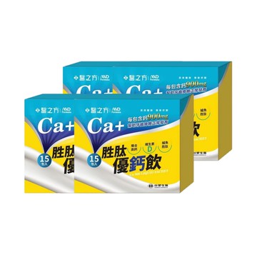 《醫之方》胜肽優鈣複方飲(15包入/盒)X4(有效日期2026.03.12)