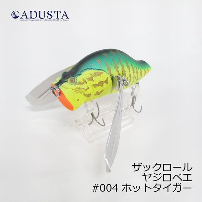 アダスタ Adusta ザックロール ヤジロベエ 004 ホットタイガー Hot Tiger バスルアー トップ クローラーベイト 羽物 通販 Lineポイント最大0 5 Get Lineショッピング