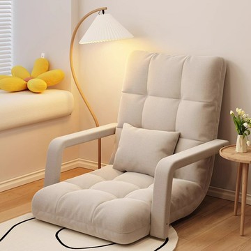 懶人沙發榻榻米單人折疊飄窗地板小沙發宿舍床上電腦靠背椅子 雙11全館免運