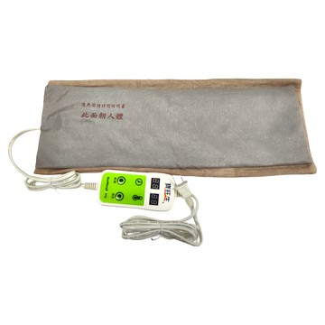 寶旺生 磁石熱敷墊 51 x 34cm  YF-3451A  磁石 + 濕熱功能 灰色 + 棕色