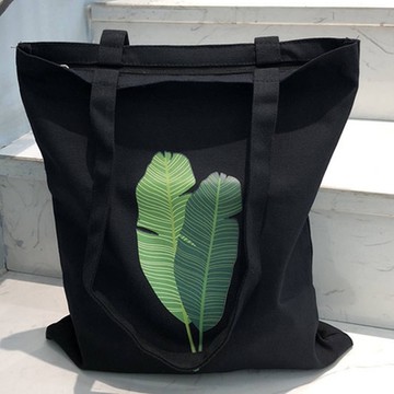 【素包包】氣質綠芭蕉葉大容量拉鍊側背袋(2色任選)