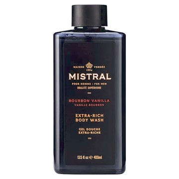 Mistral 波本威士忌 洗髮沐浴露 煙燻威士忌  400ml  1瓶
