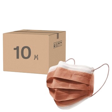 CHACER 佳和口罩 大童平面醫用口罩  焦糖杏仁  10片  1盒
