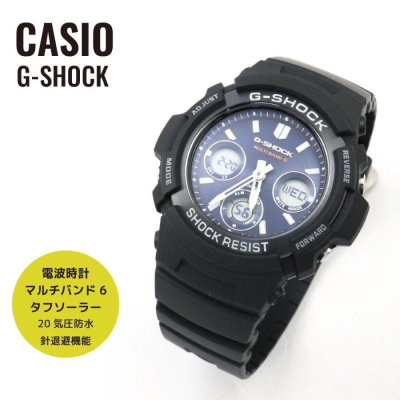 CASIO G-SHOCK 電波ソーラー AWG-M100SB-2A メンズ カシオ G