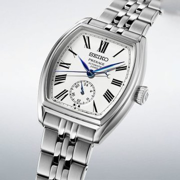 SEIKO 精工 Presage 三日鍊 琺瑯工藝機械錶 情人節禮物 6R5H-00F0S /SPB537J1