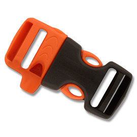 ├登山樂┤ 美國 Gear Aid (McNett) Strap Buckle 背包口哨插扣-黑橘 # 80520