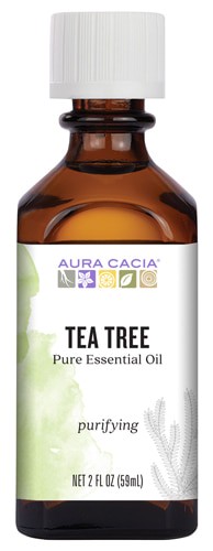 Aura Cacia 100% Pure Essential Oil Tea Tree 2 fl oz