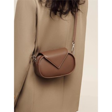 (免運)金狐貍真皮包包女2025新款女式斜挎包小眾高級感手機小包新年禮物