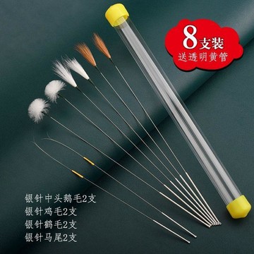 新款🅰️臺灣出貨🅰️透明套管一次性採耳工具鵝毛雞毛耳勺全套高端專業級採耳店專用