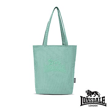 LONSDALE英國小獅 文青休閒肩背包-湖水藍 LD1342