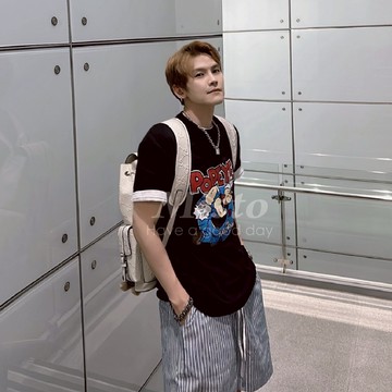 【MISTO SHOP】自訂款 男裝 普派水洗TEE｜薄款涼爽｜女生穿也很適合