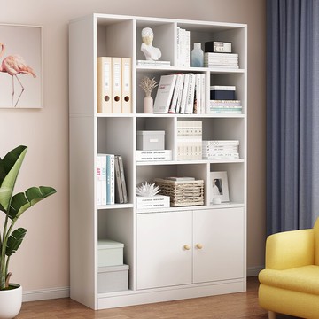 書架置物架落地客廳柜子臥室收納柜現代簡約辦公室簡易置物柜書柜