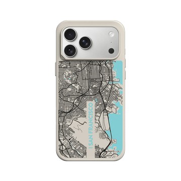 iPhone 17 Pro Max SolidX 貝殼灰 - JOCR - San Francisco (Black Logo)