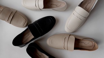 氣質小姐姐黎黑/米白/奶杏。包拖兩穿式 台灣手工真皮足弓彈力氣