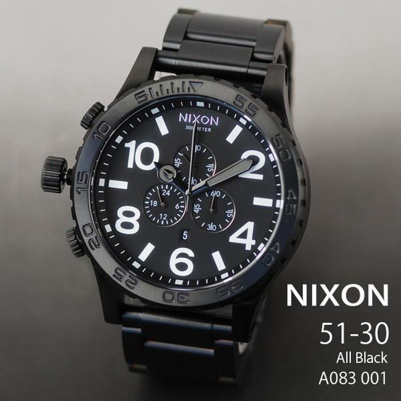 ニクソン NIXON 腕時計 51-30 CHRONO A083-001 A083001 | LINEショッピング