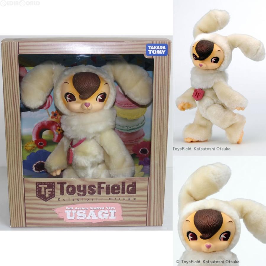 中古即納』{FIG}ToysField(トイズフィールド) USAGI(うさぎ) メレンゲホワイト 完成品 フルアクション・ぬいぐるみ  タカラトミー(20120131) | LINEブランドカタログ