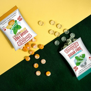 澳洲 DoubleD 無糖薄荷糖 70g - 奶油薄荷