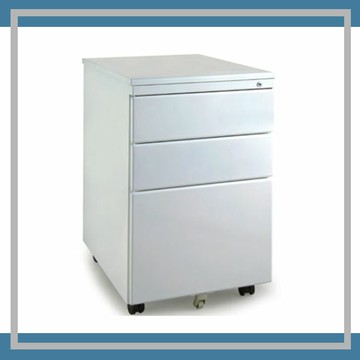 【必購網OA辦公傢俱】 K-02 活動滾輪式資料文件檔案櫃