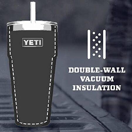 YETI Rambler 26 oz Straw Cup, Vacuum Insulated, Stainless Steel with Straw Lid, Nordic Purple並行輸入品