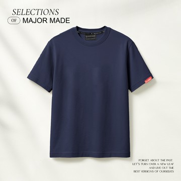 品牌織標極簡厚磅多色素T