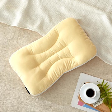 Modern House 柔軟低網眼頸椎枕  黃色  40 x 60cm  1個