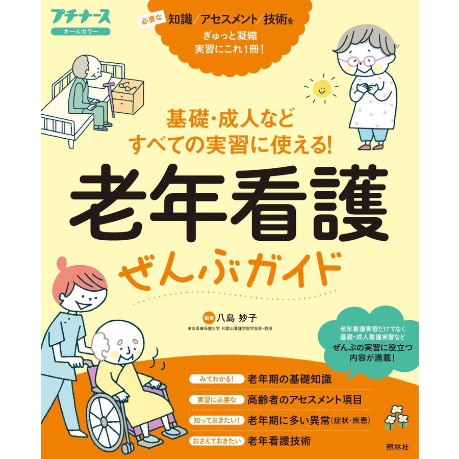 老年看護ぜんぶガイド-基礎・成人などすべての実習に使える!