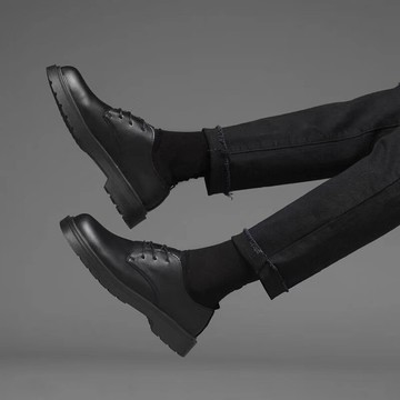 男士皮鞋英倫商務休閑皮鞋春季透氣韓版大頭鞋潮男百搭學生小皮鞋