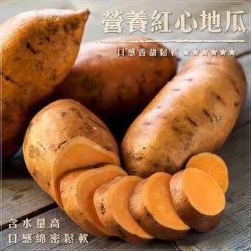 【WANG蔬果】台農66號紅心地瓜(10斤±10%)