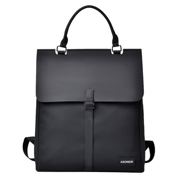 AGONEIR 全新機能潮流雙肩包  黑色  43 x 36 x 13.6cm