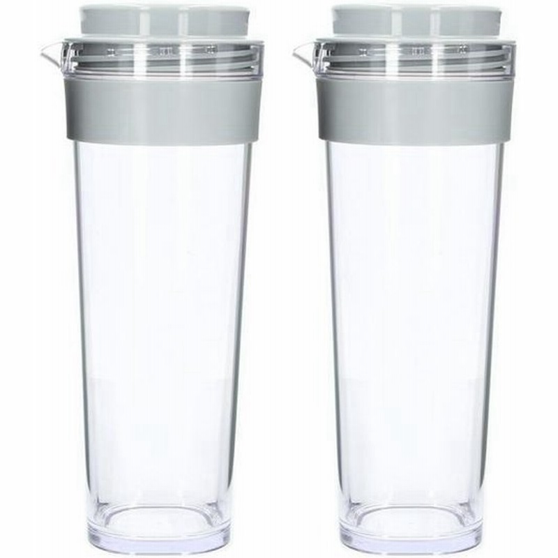 グレーx2 ピッチャー おしゃれ 麦茶 横置き 水 麦茶ポット 洗いやすい 耐熱 冷水筒 水差し スリムジャグ Ver 2 タケヤ 1 1l 軽い スリ 通販 Lineポイント最大0 5 Get Lineショッピング